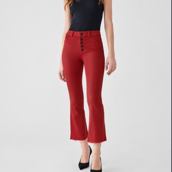 DL1961 | Pants & Jumpsuits | Dl961 Bridget Cropped High Rise Instasculpt Boot | Poshmark